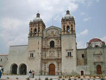 Cathedral in Oaxaca City